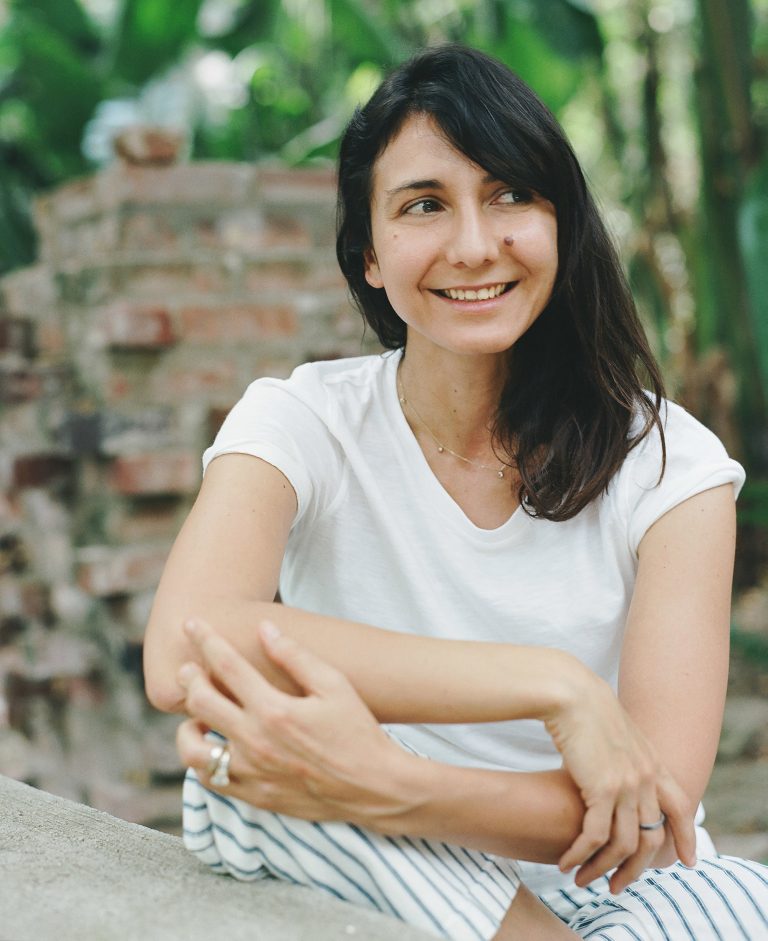 Ottessa Moshfegh smiling Andrew Casey credit
