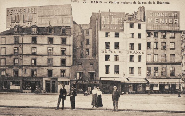 Rue de la Bucherie 1900 photo Unknown